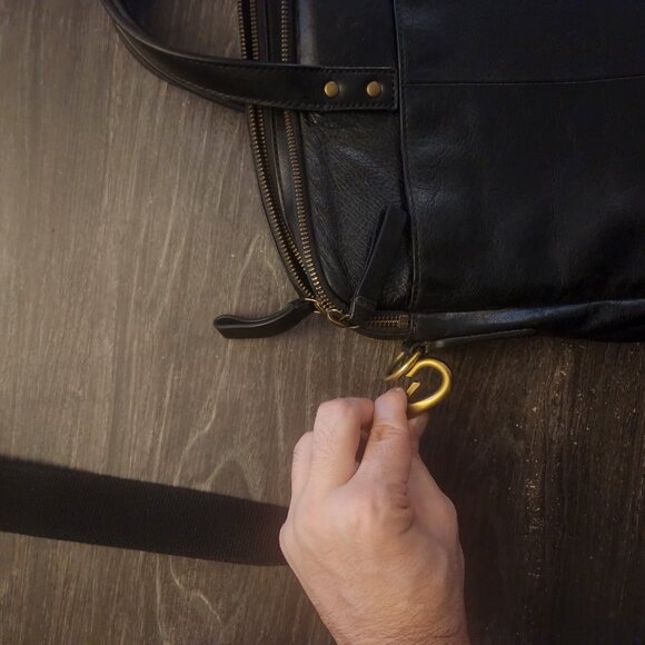 Fossil Asher Leather Briefcase - Picture 3 of 7